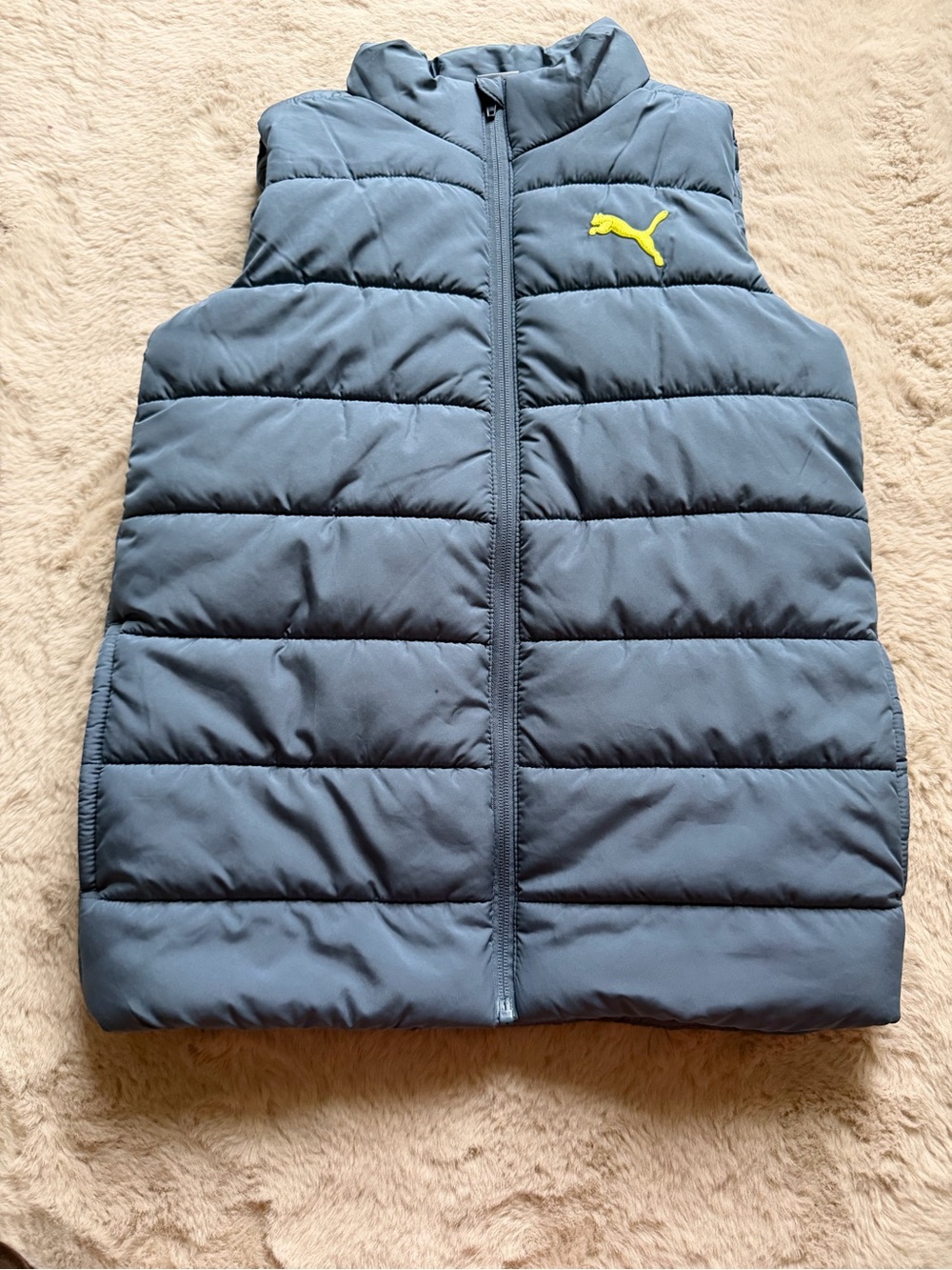 Puma Puffer Vest -full zip puffer vest
